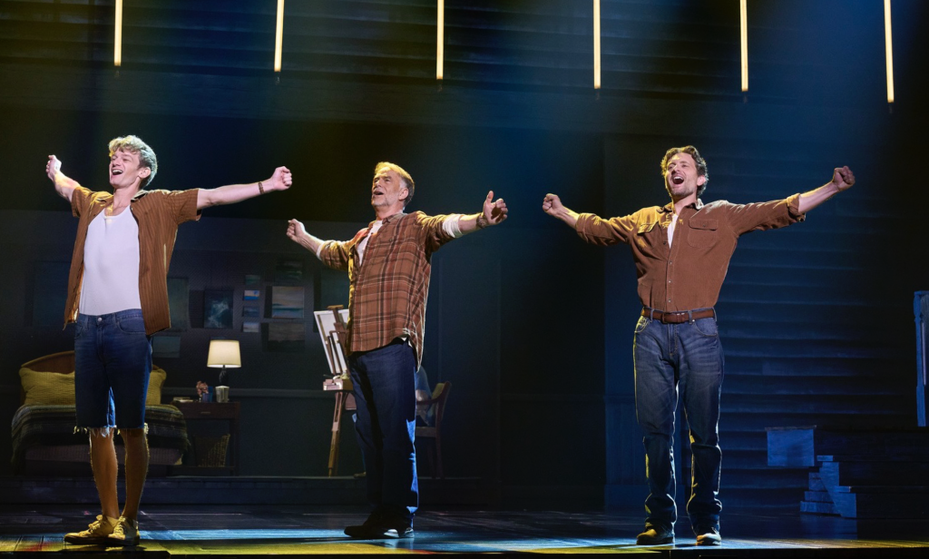 The three "Noah"s: (L-R) Kyle Mangold, Beau Gravitte, and Ken Wulf Clark. Photo by Roger Mastroianni.